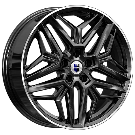 Диски K&K Колумб 7x19/5x108 D60.1 ET33 K-AND-K-ALMAZ-CHERNYY