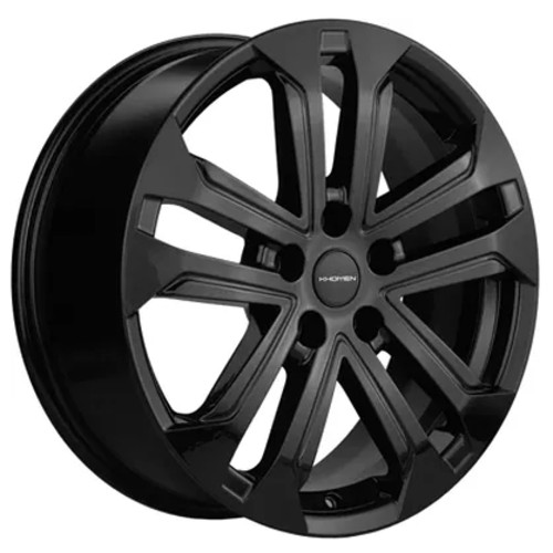 Диски Khomen Wheels KHW1803 7x18/5x114.3 D54.1 ET53 KHOMEN-WHEELS-BLACK