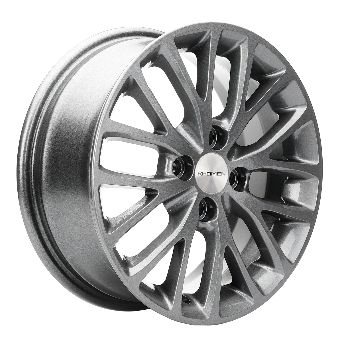 Диски Khomen Wheels KHW1506 6x15/4x100 D60.1 ET40 KHOMEN-WHEELS-GRAY