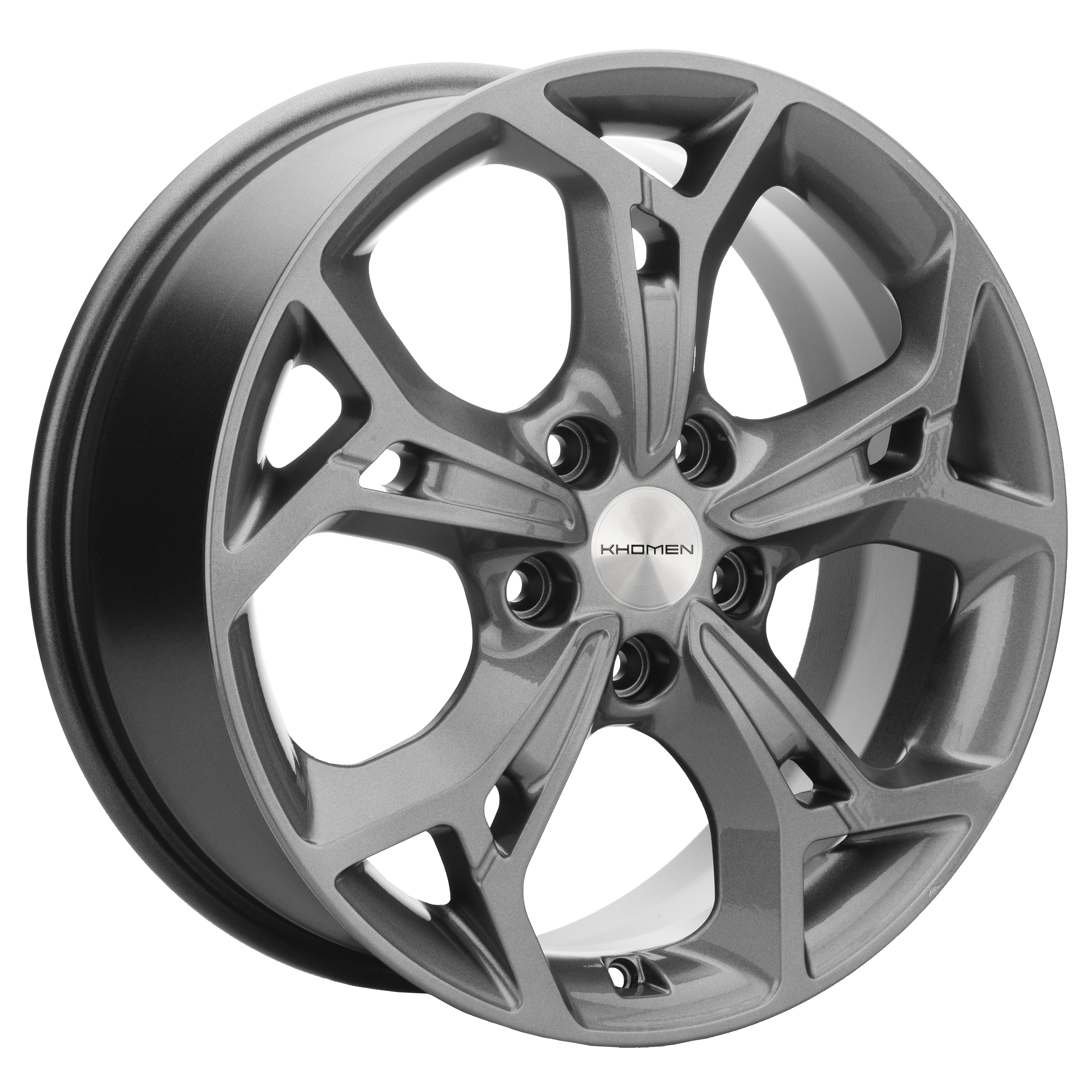 Диски Khomen Wheels KHW1702 7x17/5x114.3 D66.1 ET40 KHOMEN-WHEELS-GRAY