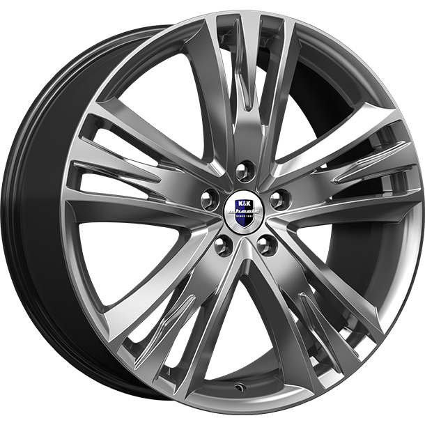 Диски K&K Атлас 8.5x20/5x114.3 D64.1 ET45 K-AND-K-DARK-PLATINUM