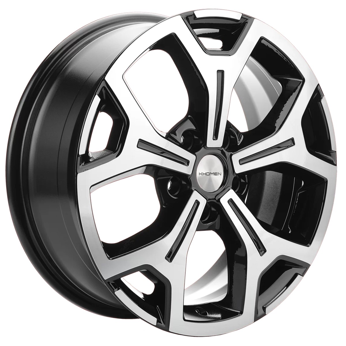 Диски Khomen Wheels KHW1710(2) 6.5x17/5x120 D65.1 ET60 KHOMEN-WHEELS-BLACK-FP