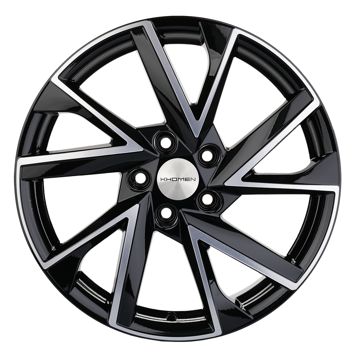 Диски Khomen Wheels KHW1714 7x17/5x110 D67.1 ET40 KHOMEN-WHEELS-BLACK-FP