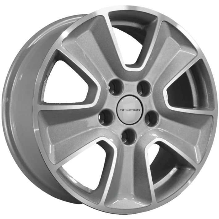 Диски Khomen Wheels KHW1601 6.5x16/5x114.3 D67.1 ET43 KHOMEN-WHEELS-F-SILVER-FP