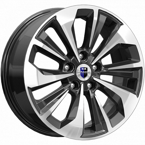 Диски K&K Авиор 7x17/5x114.3 D60.1 ET35 K-AND-K-ALMAZ-CHERNYY