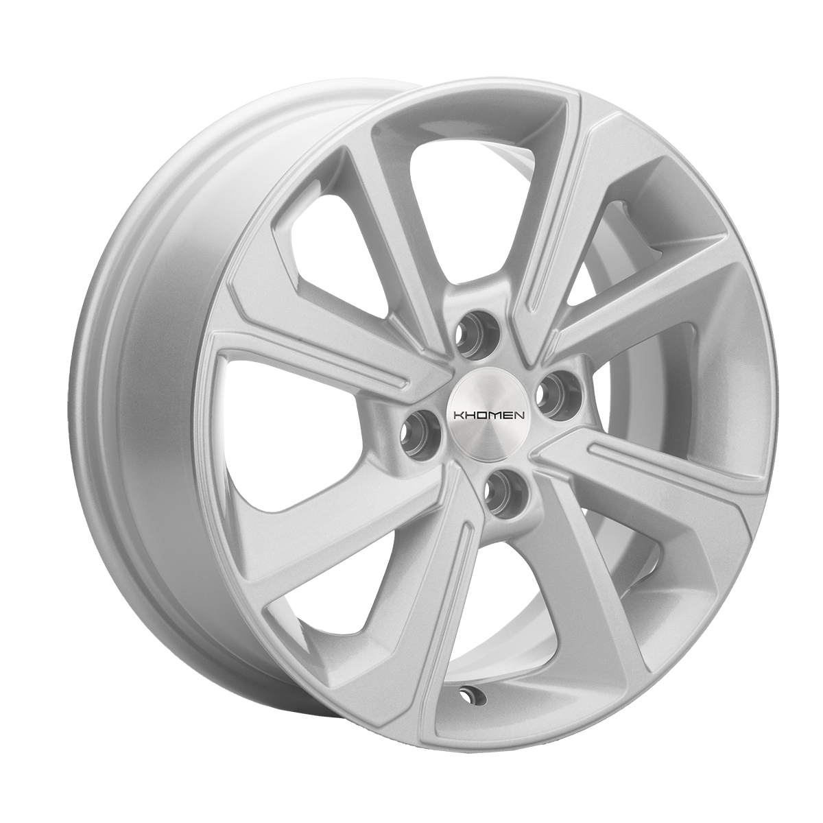 Диски Khomen Wheels KHW1501 6x15/4x100 D60.1 ET37 KHOMEN-WHEELS-F-SILVER