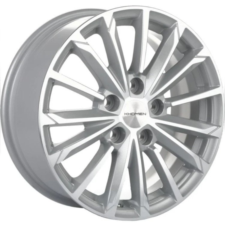 Диски Khomen Wheels KHW1611 6.5x16/5x114.3 D67.1 ET44 KHOMEN-WHEELS-F-SILVER-FP