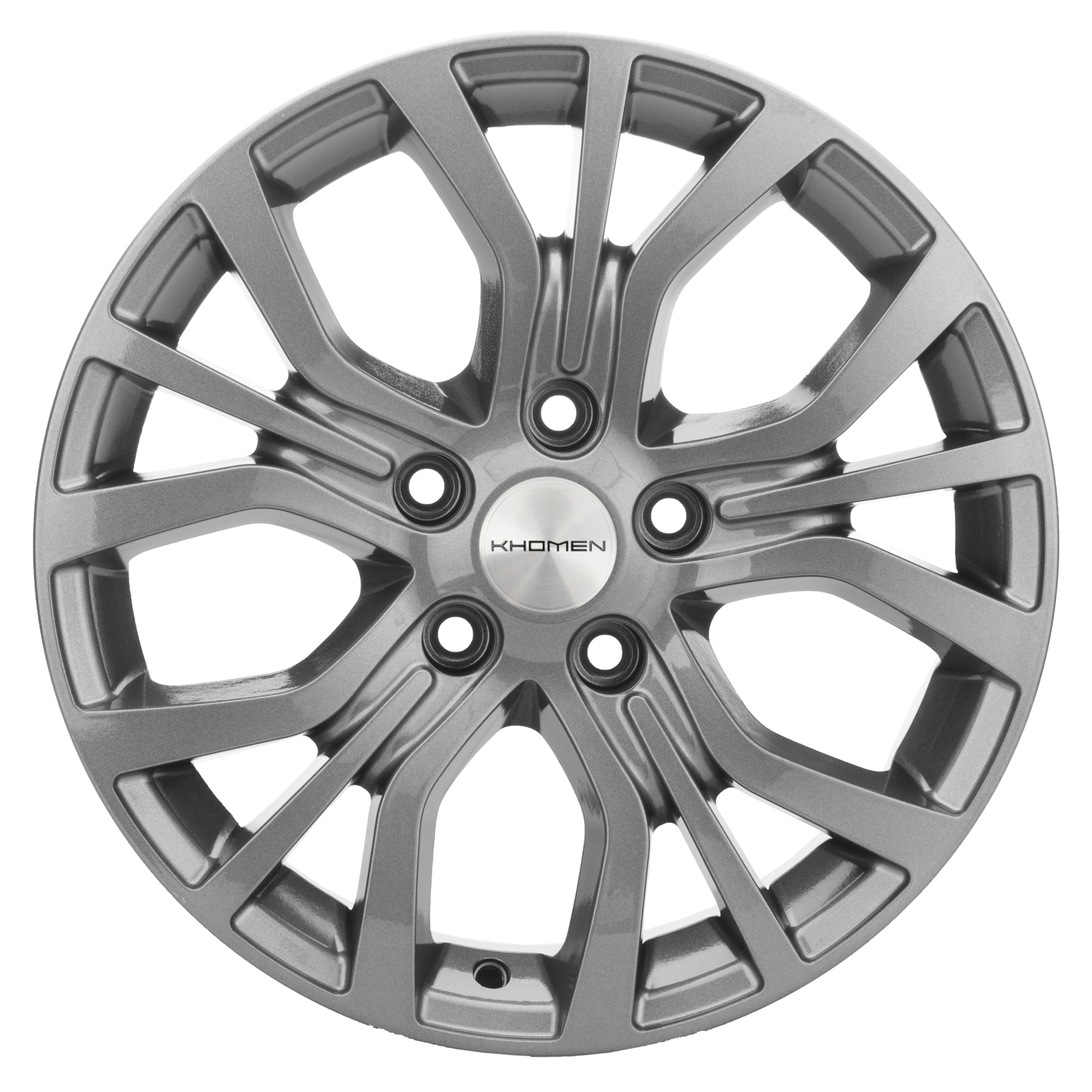 Диски Khomen Wheels KHW1608 6.5x16/5x110 D63.3 ET46 KHOMEN-WHEELS-GRAY