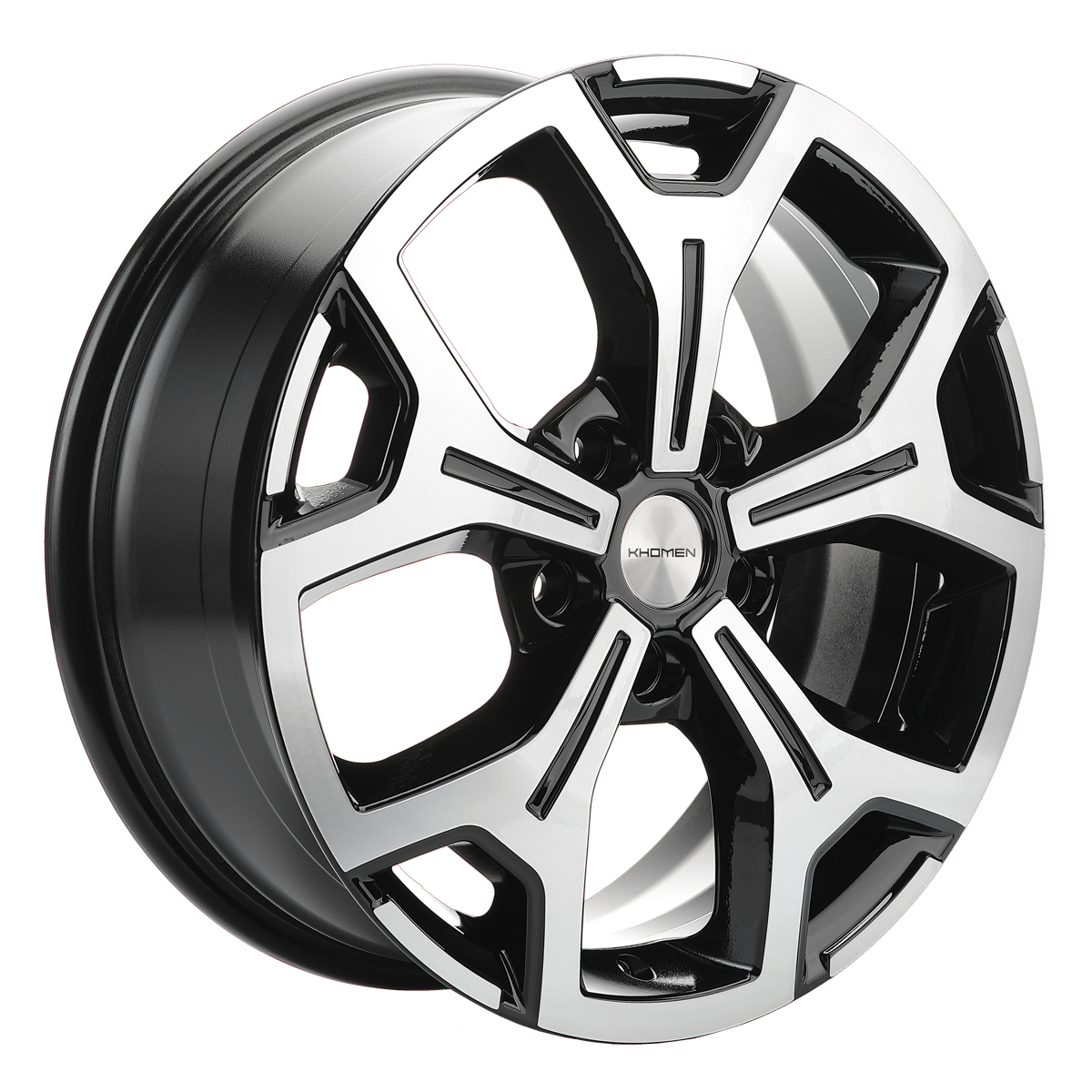 Диски Khomen Wheels KHW1710 6.5x17/5x120 D65.1 ET55 KHOMEN-WHEELS-BLACK-FP