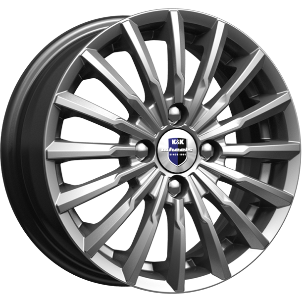 Диски K&K Акцент 5.5x14/4x100 D56.6 ET39 K-AND-K-DARK-PLATINUM