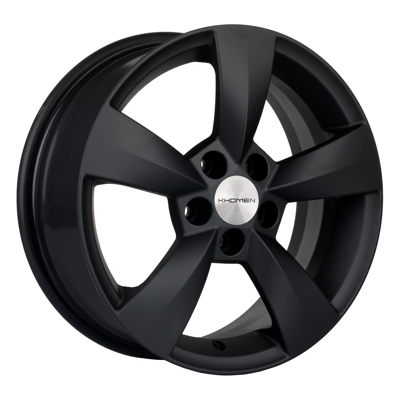 Диски Khomen Wheels KHW1504 6x15/5x100 D57.1 ET38 KHOMEN-WHEELS-BLACK-MATT