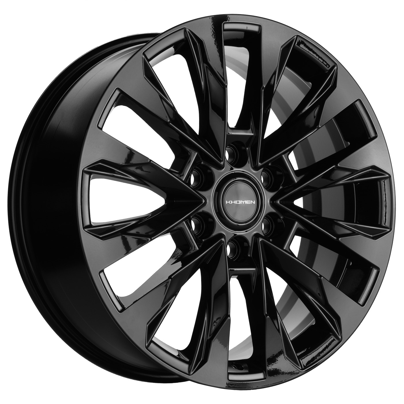 Диски Khomen Wheels KHW2010 8x20/6x139.7 D100.1 ET36 KHOMEN-WHEELS-BLACK
