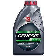 Моторное масло Лукойл Genesis Armortech JP 0W30 синтетическое 1 л