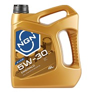 Моторное масло NGN Emerald A-Line 5W30 синтетическое 4 л