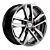 Диски Khomen Wheels KHW1612 6.5x16/5x114.3 D64.1 ET41 KHOMEN-WHEELS-BLACK-FP