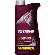 Моторное масло Mannol Extreme 5W40 синтетическое 1 л