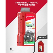 Моторное масло Totachi Niro Optima Pro SL/CF GF-3 5W30 полусинтетическое 1 л