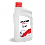 Моторное масло Micking Ecostage MG1 0W20 синтетическое 1 л