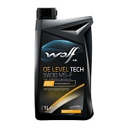 Моторное масло Wolf OE Level Tech MS-F 5W30 синтетическое 1 л