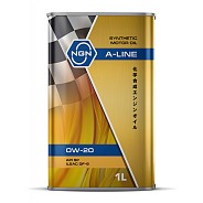 Моторное масло NGN A-Line 0W20 синтетическое 1 л