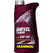 Моторное масло Mannol Diesel Turbo 5W40 синтетическое 1 л