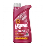 Моторное масло Mannol Legend Extra 0W30 синтетическое 1 л