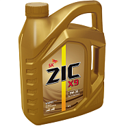 Моторное масло ZIC X9 LS 5W30 синтетическое 4 л