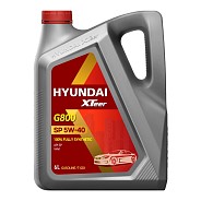 Моторное масло Hyundai XTeer G800 SP 5W40 синтетическое 6 л
