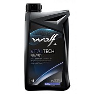 Моторное масло Wolf VitalTech 5W30 синтетическое 1 л