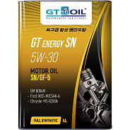 Моторное масло GT Oil GT Energy SN SN/GF-5 5W30 синтетическое 1 л