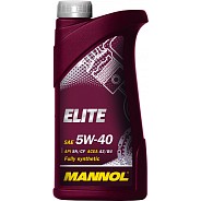 Моторное масло Mannol Elite 5W40 синтетическое 1 л