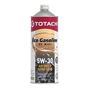 Моторное масло Totachi Eco Gasoline SN/CF/GF-5 5W30 полусинтетическое 1 л