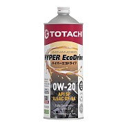 Моторное масло Totachi Hyper EcoDrive SP/GF-6A 0W20 синтетическое 1 л