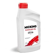 Моторное масло Micking Gasoline Oil MG1 5W40 синтетическое 1 л