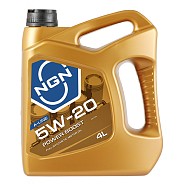 Моторное масло NGN Power Boost A-Line 5W20 синтетическое 4 л